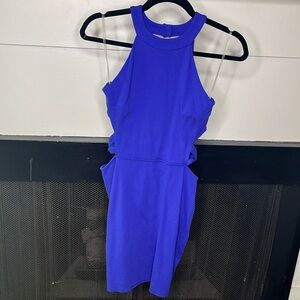 Sexy cobalt dress